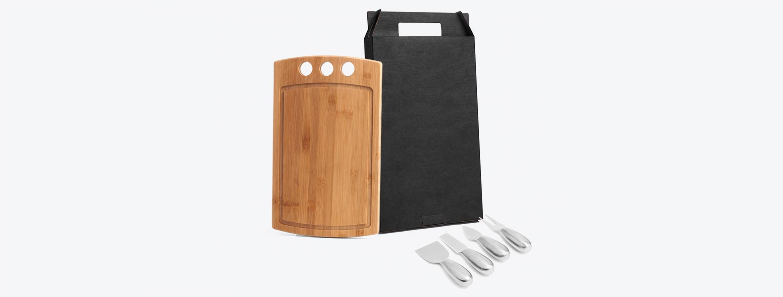 Kit para Queijo Em Bambu Córdoba