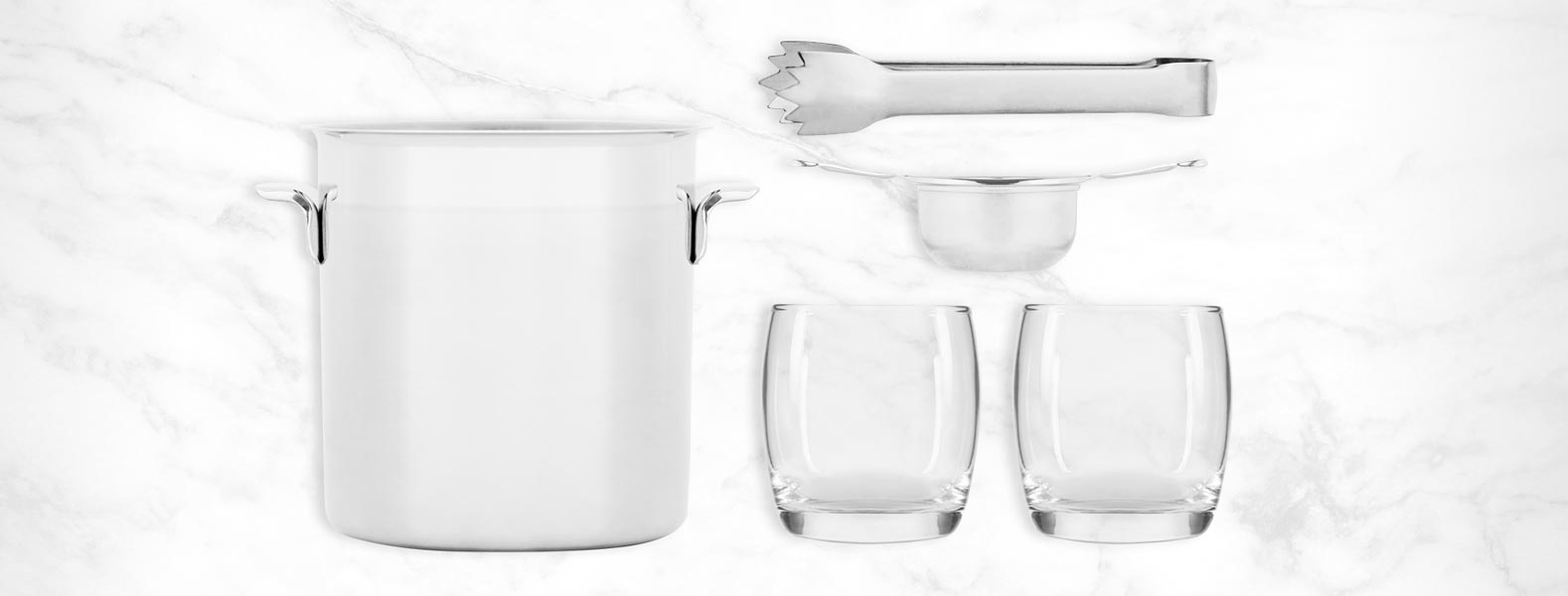 Kit Para Whisky / Drink Em Inox / Vidro