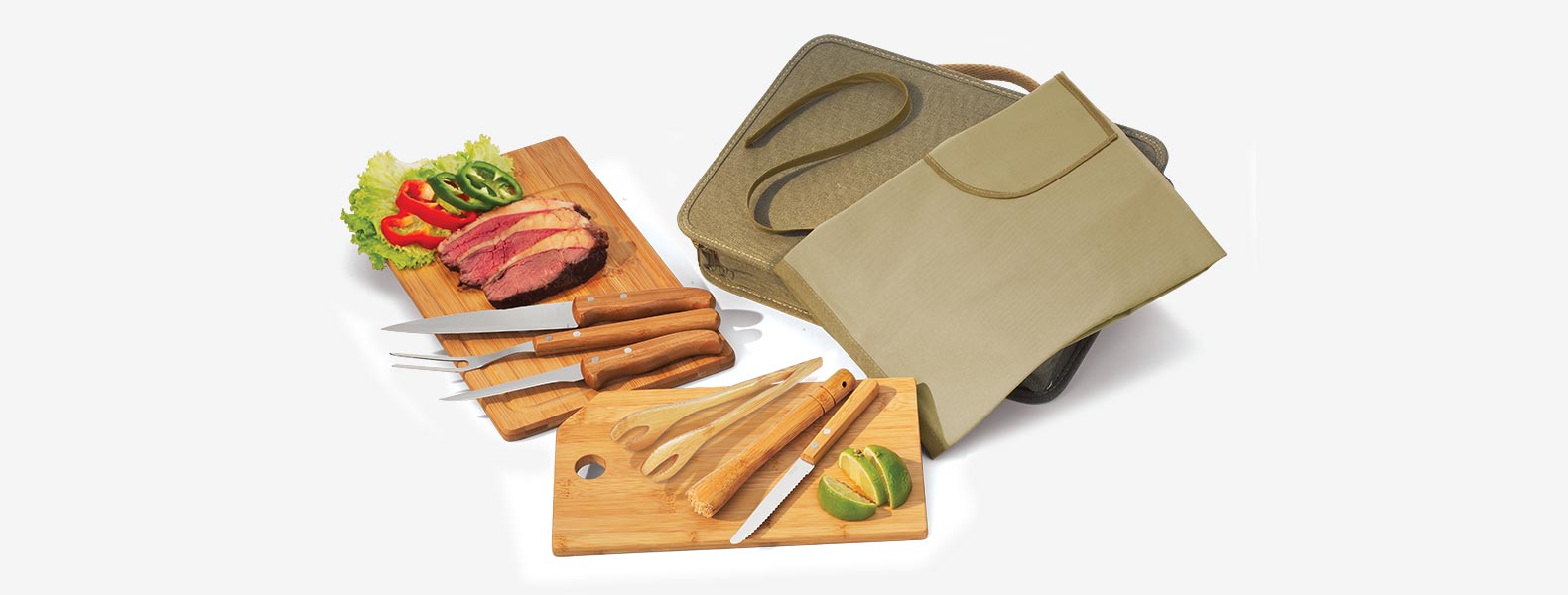 Kit Para Churrasco E Caipirinha