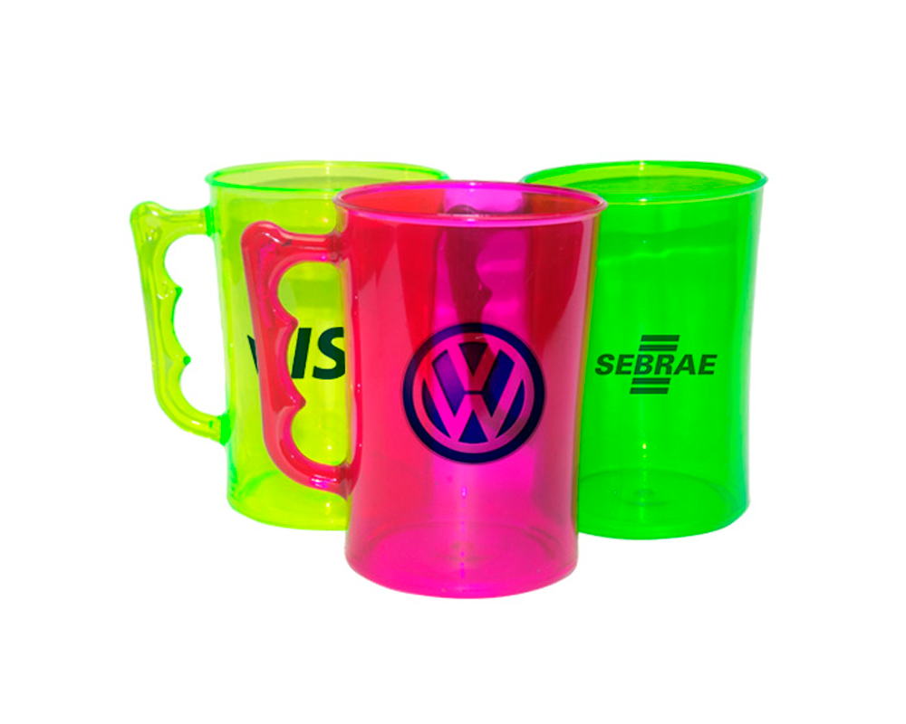 Caneca Plástica Personalizada