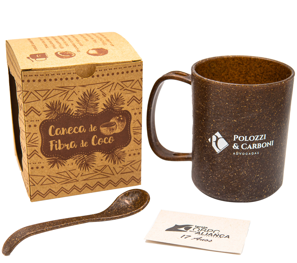 Caneca de Fibra de coco